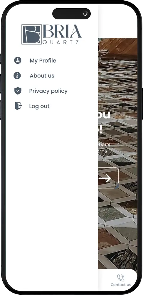 Home screen – browse tiles