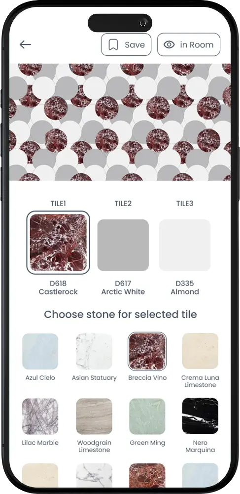 Create design – layout preview