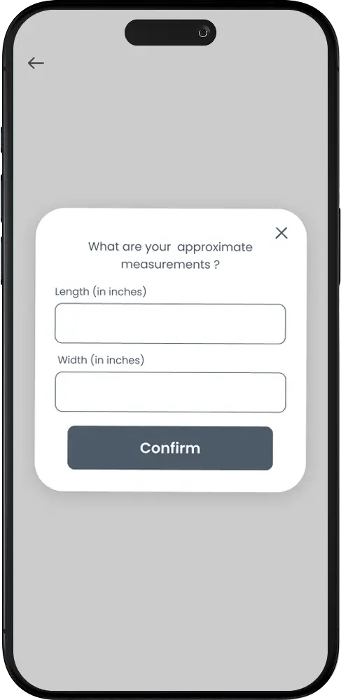 Bria Pattern Lab Order Confirm Screen Image