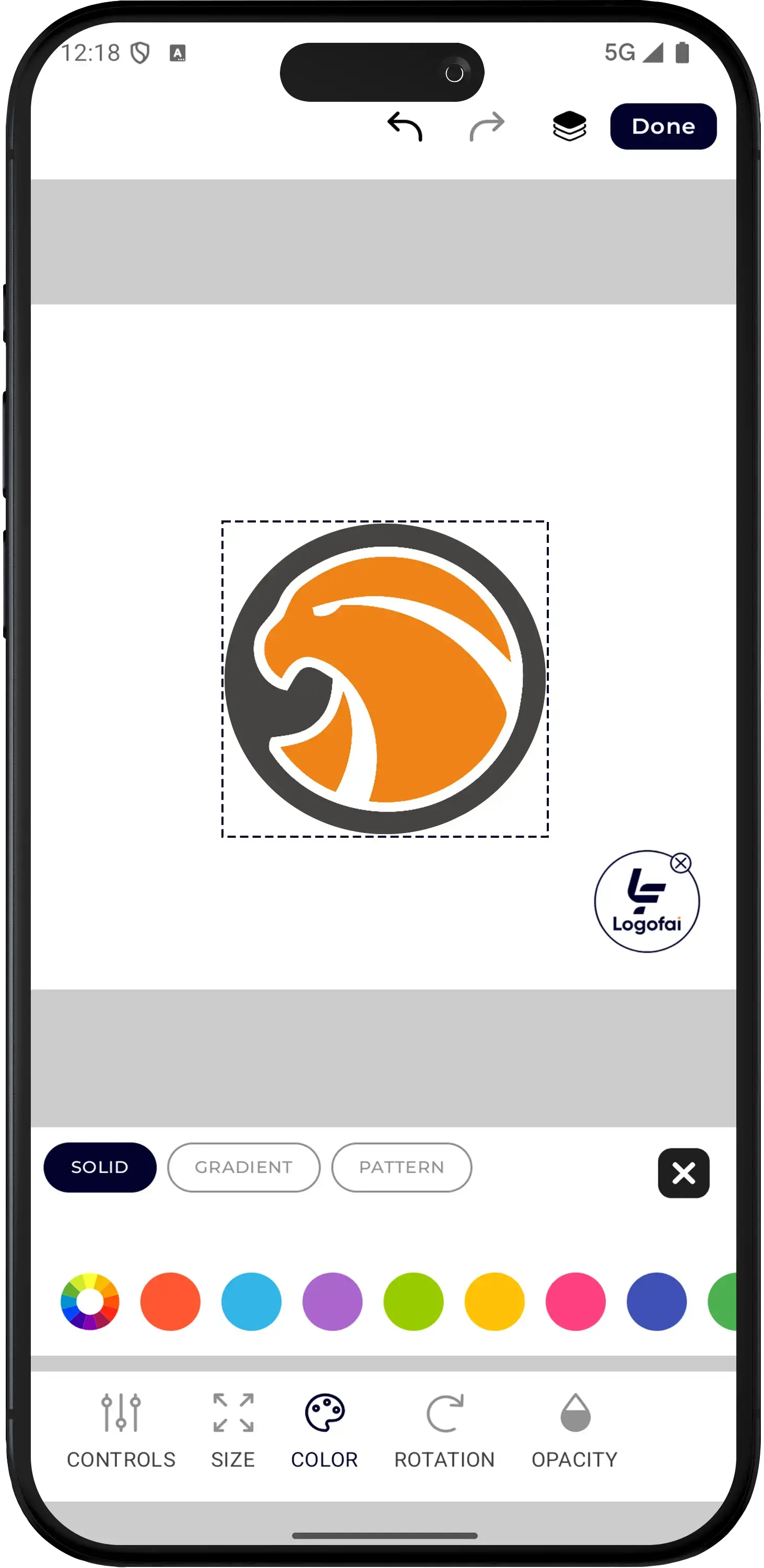 Logo Editor - Spacing