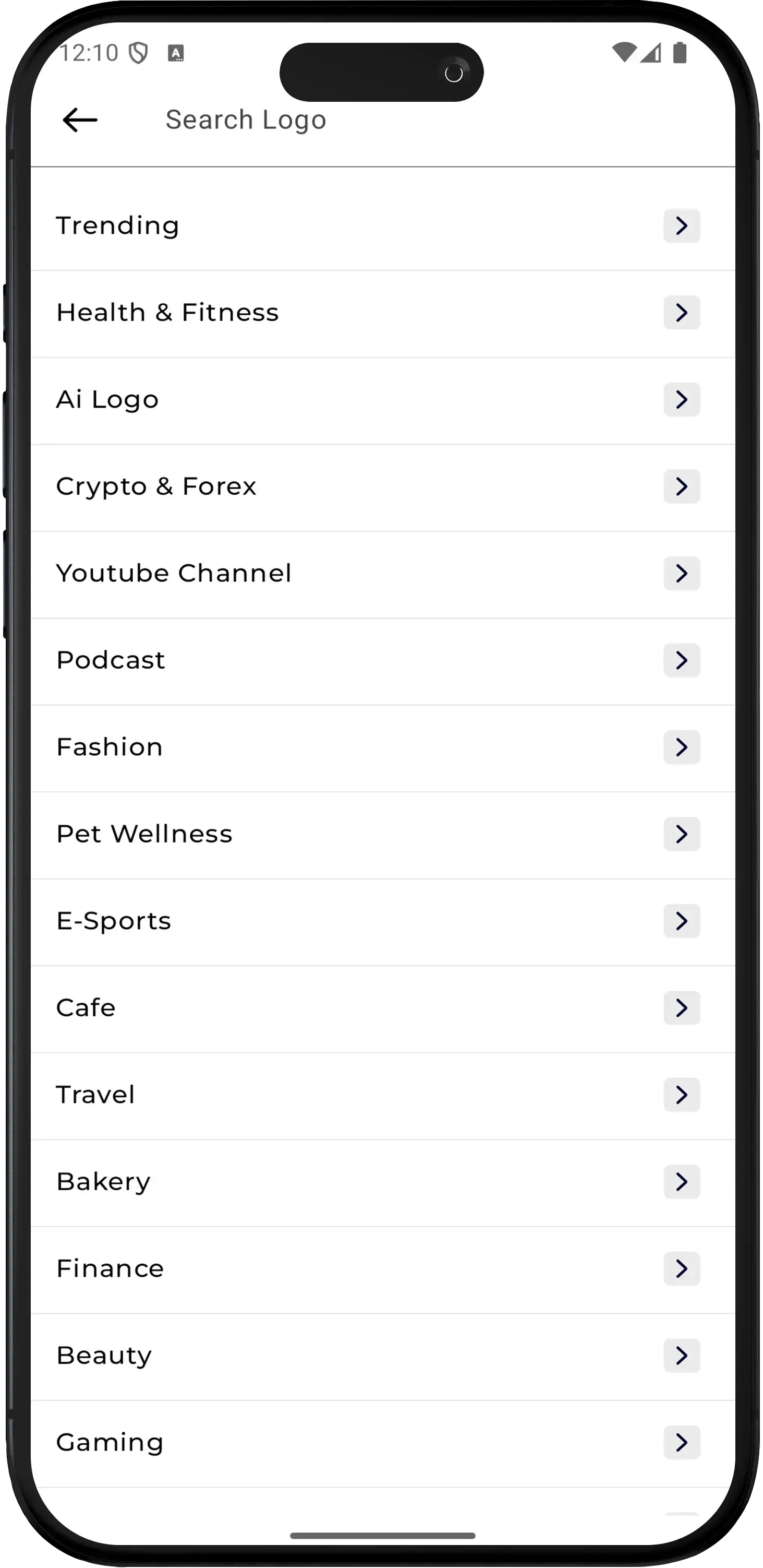 Search Logo Categories