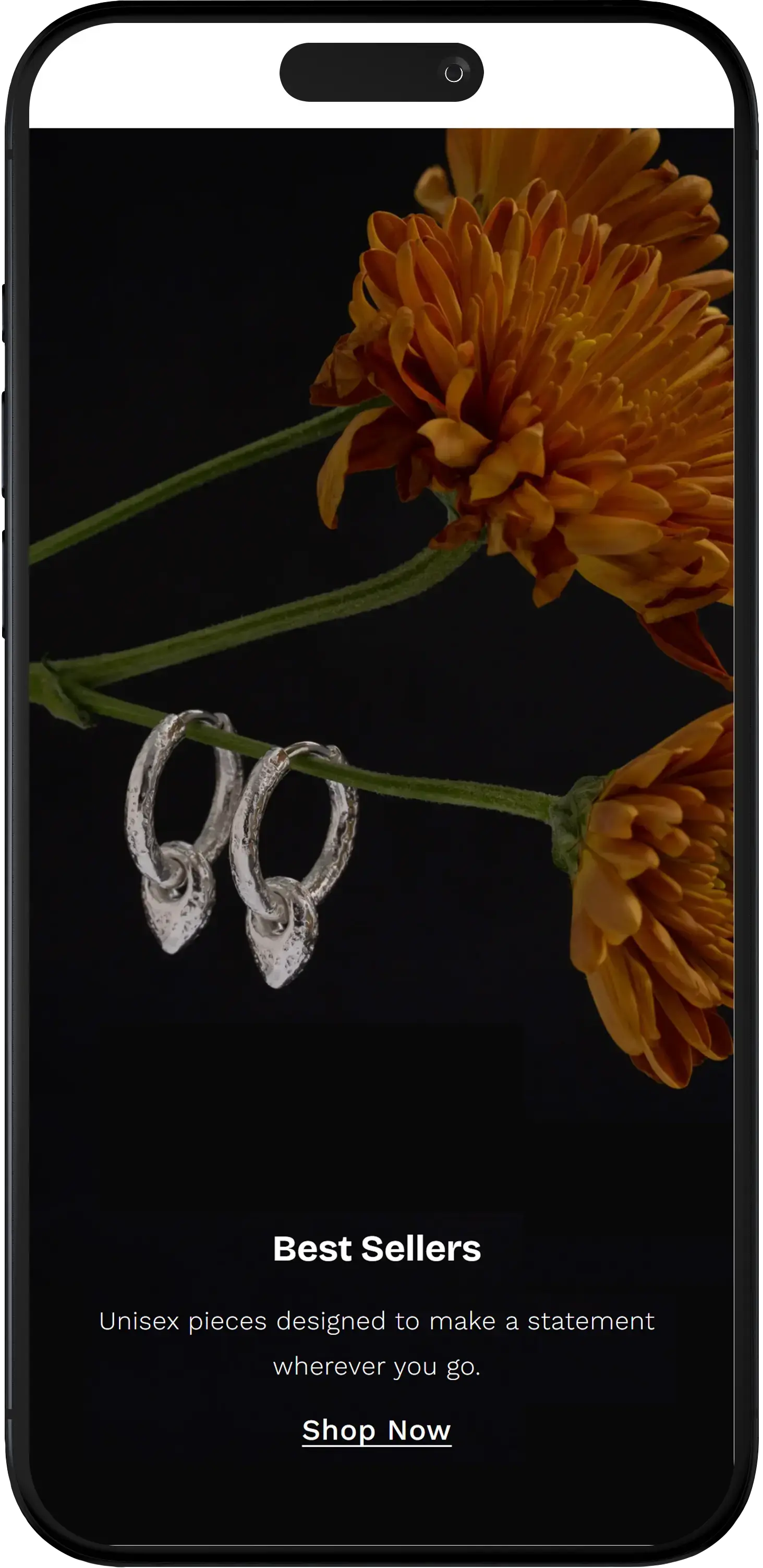 Stagger Homepage Mobile View