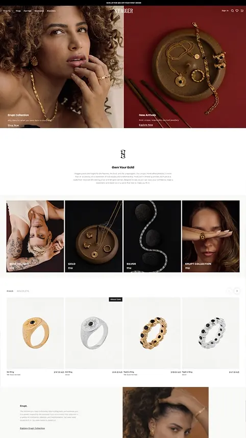 Shopify / Stagger Image