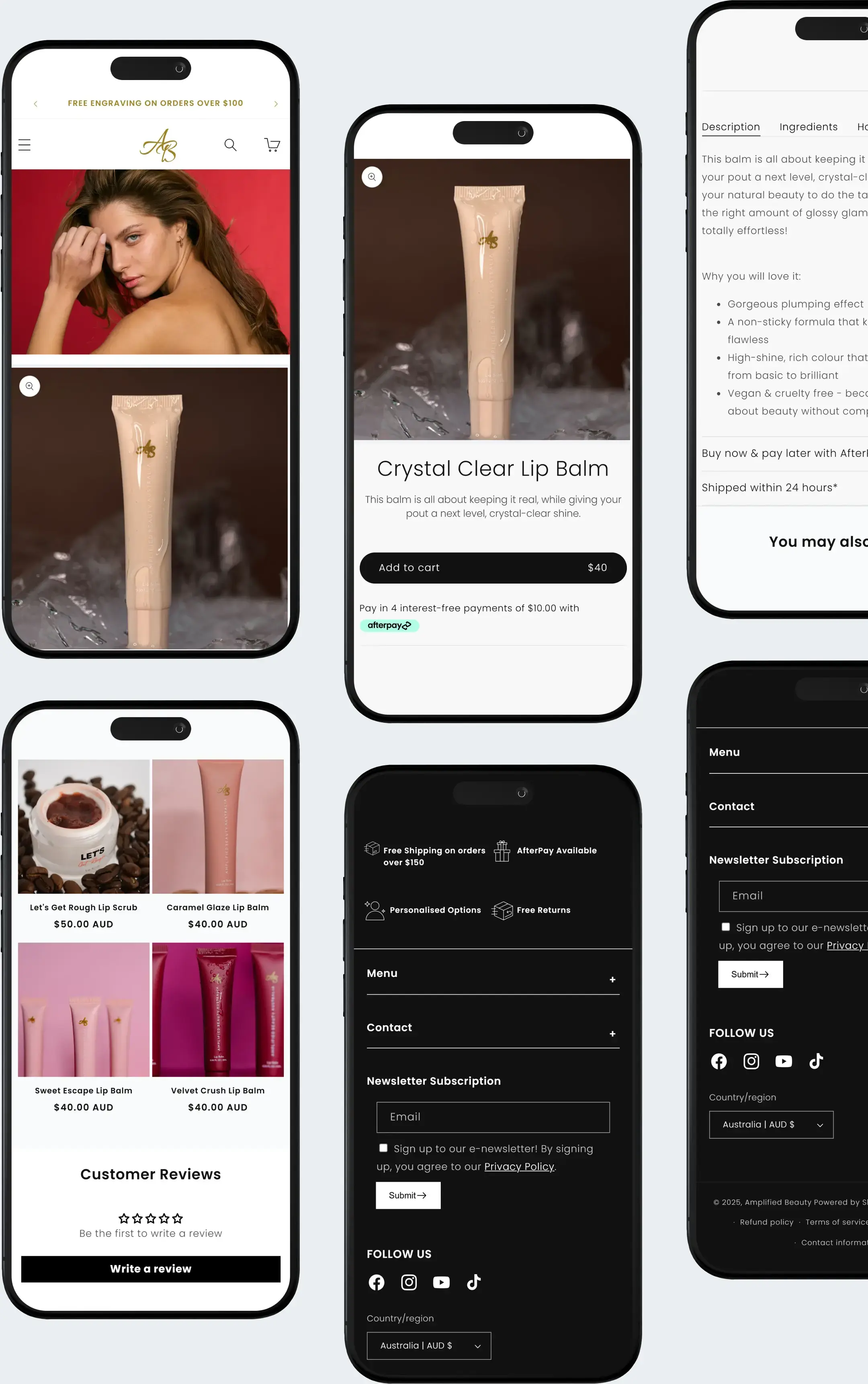 Gunner & Hound Product Page - Mobile