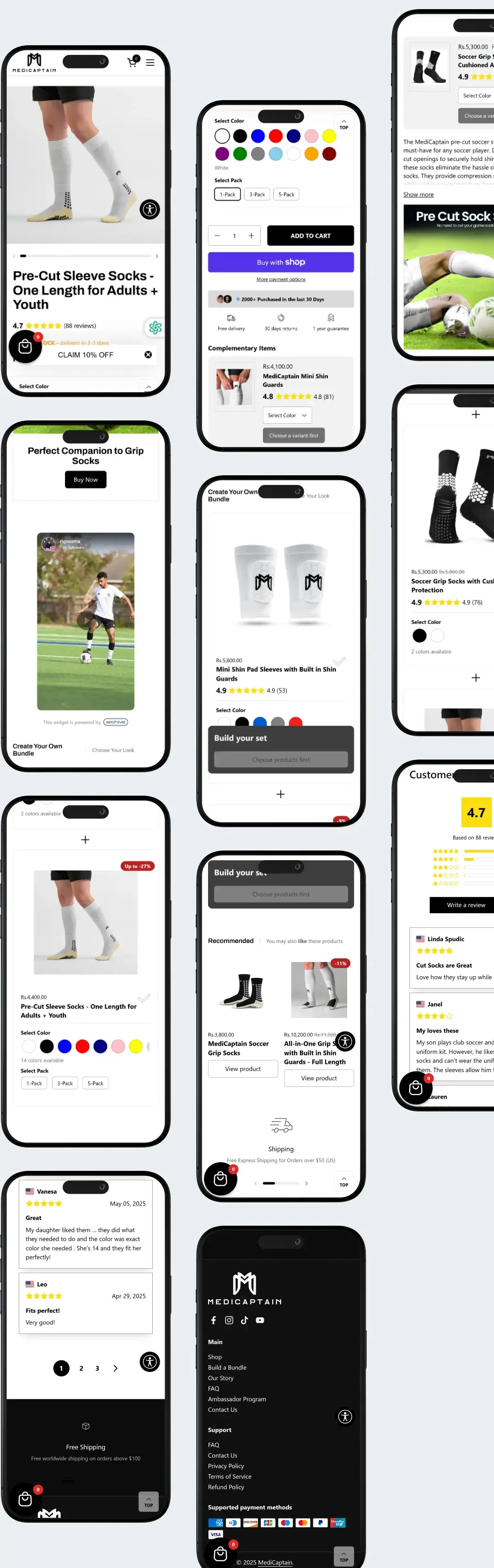 MediCaptain Product Page - Mobile